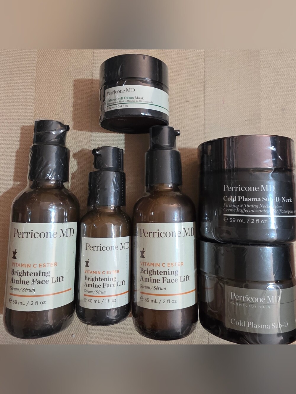 SEALED NEW PERRICONE MD 6 PIECE SET LOT